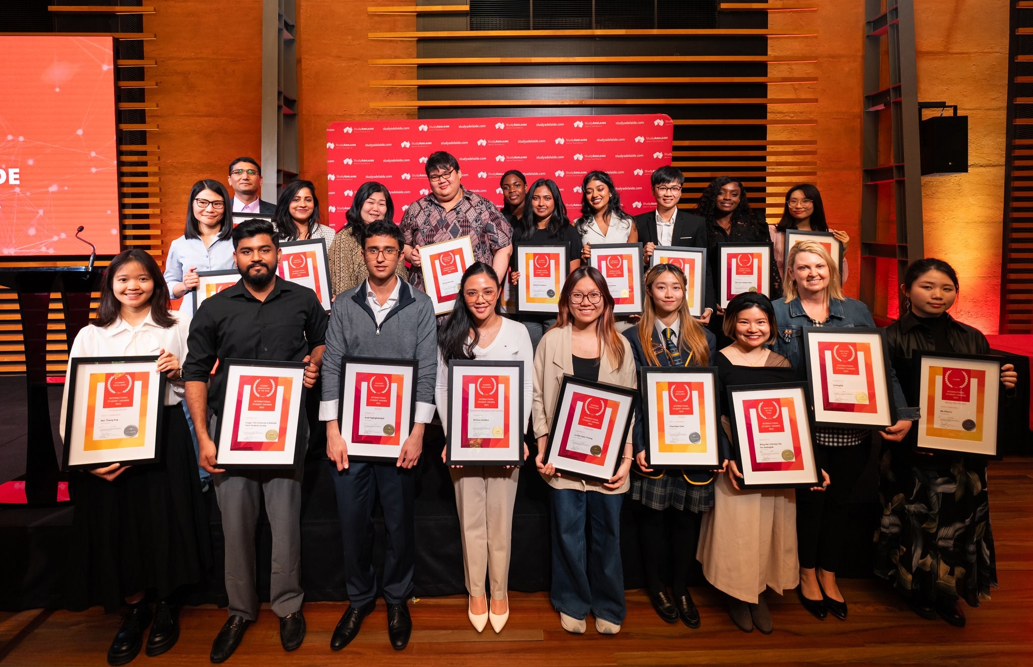 Study Adelaide International student award winners