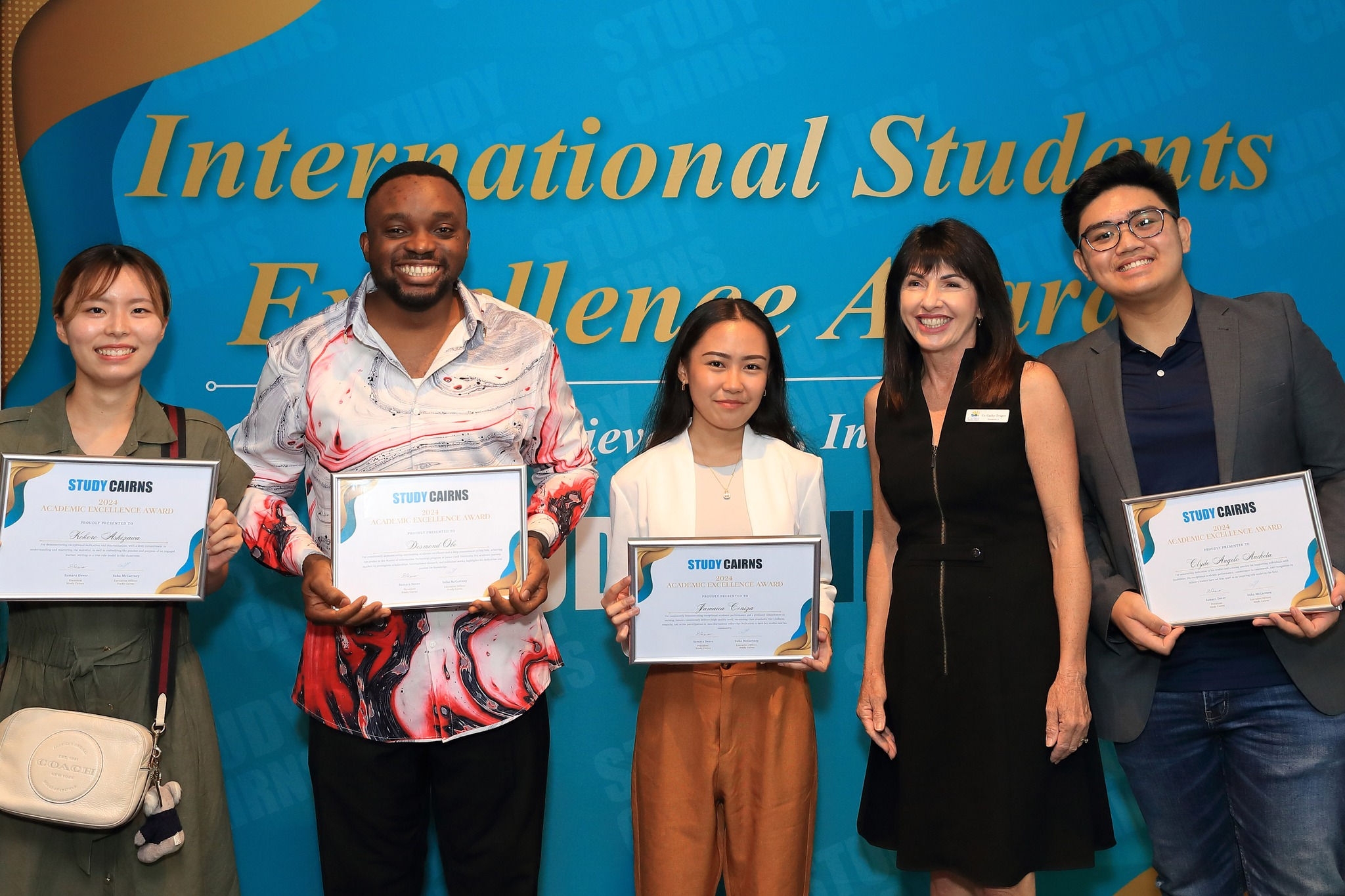 Study Cairns International student award winners