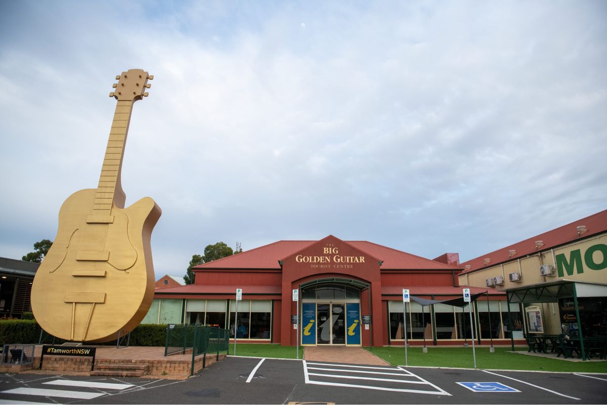 The Golden Guitar in Tamworth